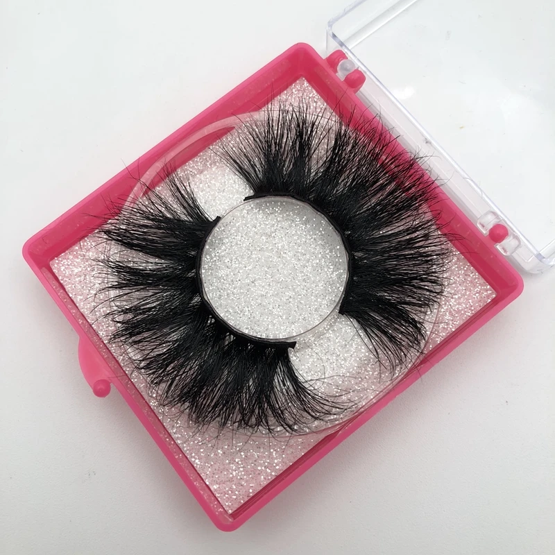 Cruelty free 100% Handmade Thick soft Natural 25mm False Mink Eyelashes Crisscross Makeup Dramatic Long Lashes | Красота и здоровье