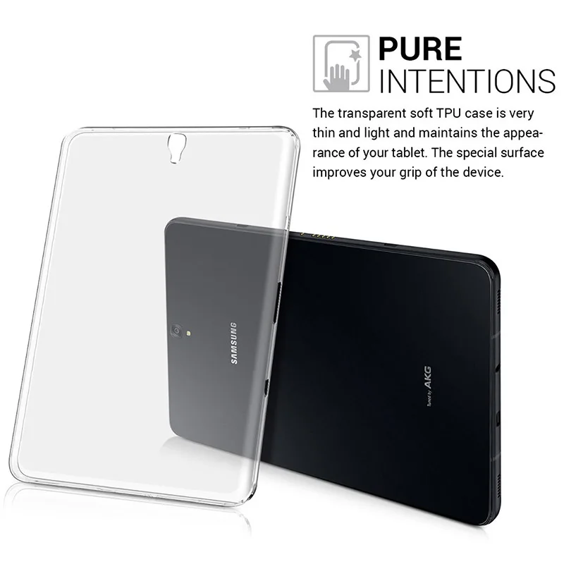 Чехол для планшета Galaxy Tab S3 9 7 &quotTPU силиконовый чехол защитный Кристальный Samsung