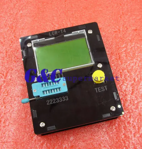 12864 Карманный транзистор емкость ESR диодный Триод симистор MOS метр LCR-T4 diy