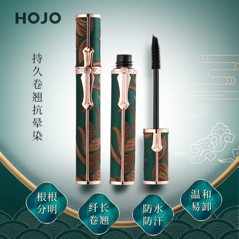 

HOJO 3D Silk Fiber Eyelash Mascara Quick Dry Waterproof Rimel Thick Lengthening Eye Lash Mascara Extension Easy Wear Eye Make Up