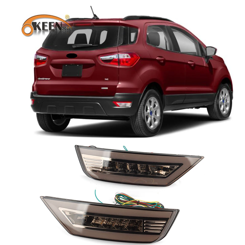 

OKEEN Led Rear Bumper Reflector light For Ford Focus 2 MK2/ Escape Kuga/Ecosport Hatchback Car Accessories Tail Stop Brake Lamp