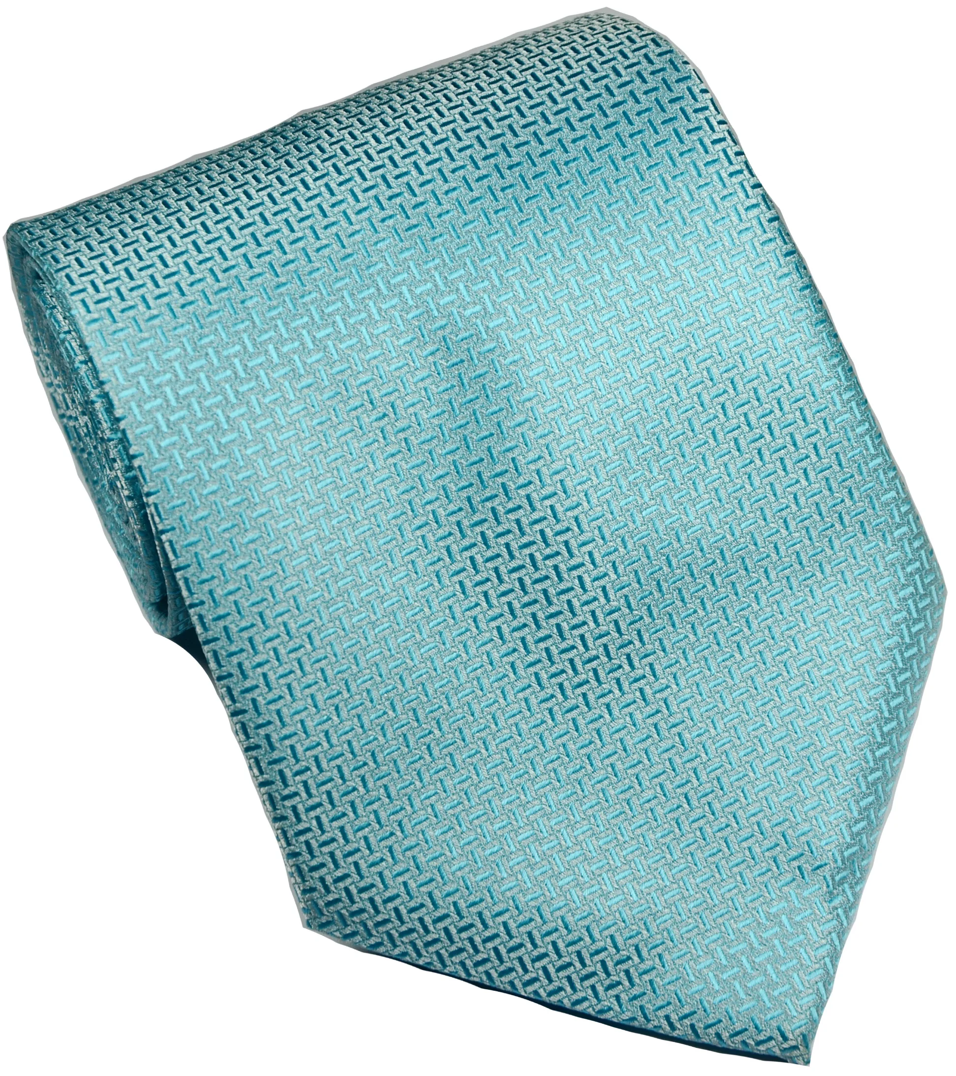 

Men's Solid Tie 100% Silk Plaid Necktie Turquoise Blue Formal Business Luxury Wedding Party Fashion Neckties