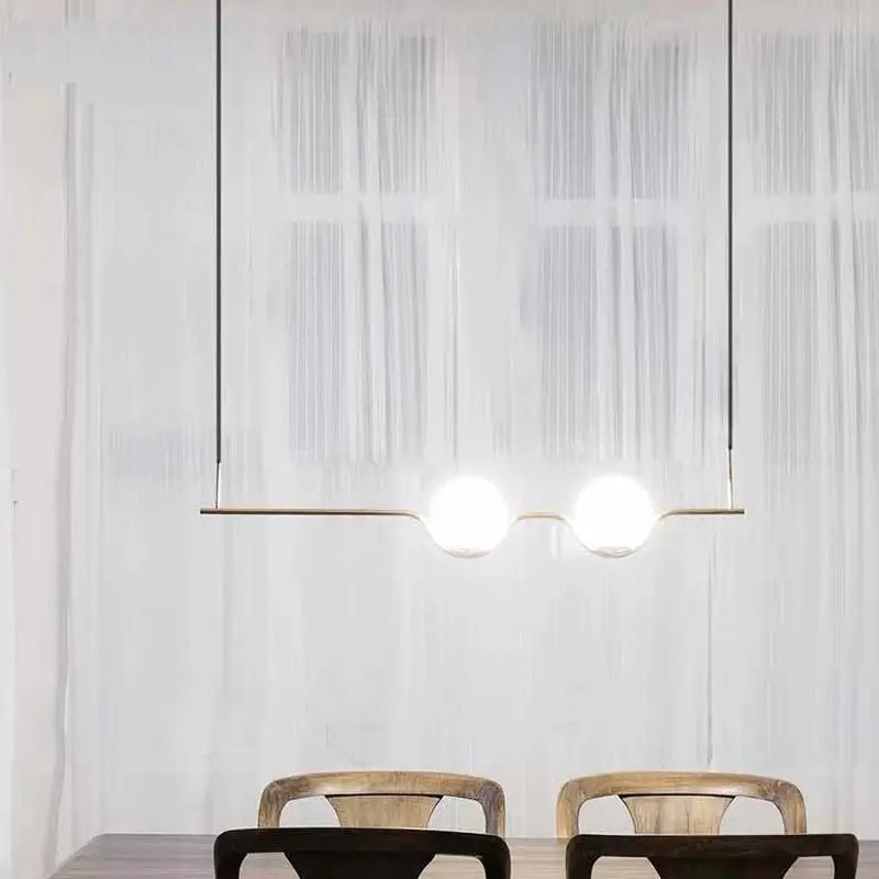 

Nordic Luxury Restaurant Bar Pendant Lights Creative Designer Coffee Shop Kitchen Deco Pendant Lamp Fashion Light Hanging Lamps