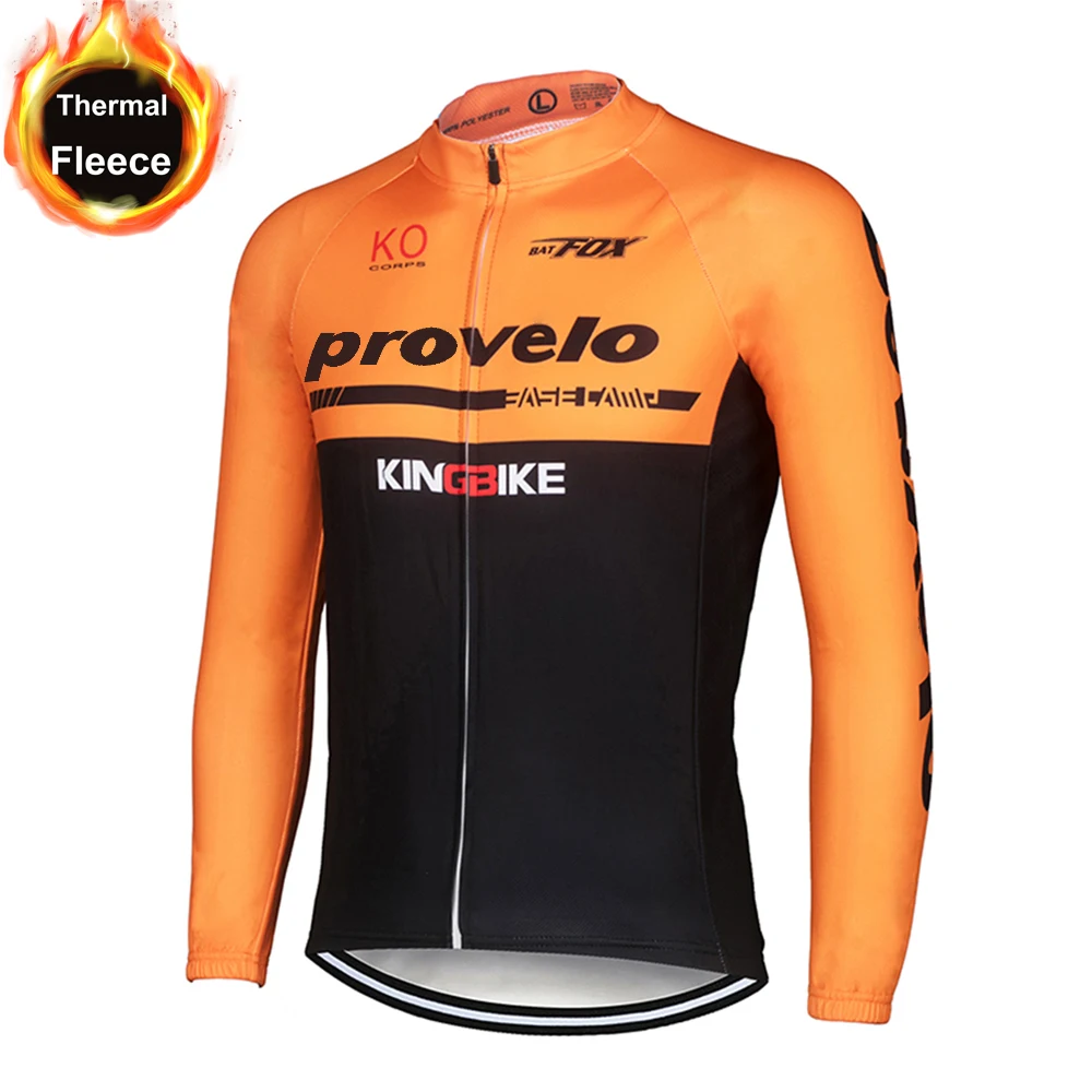 Jersey Зима pro team Велоспорт Джерси 9D pad велосипед комбинезон набор теплые мужские Ropa Ciclismo термальная флисовая велосипедная одежда Maillot - Цвет: Jersey