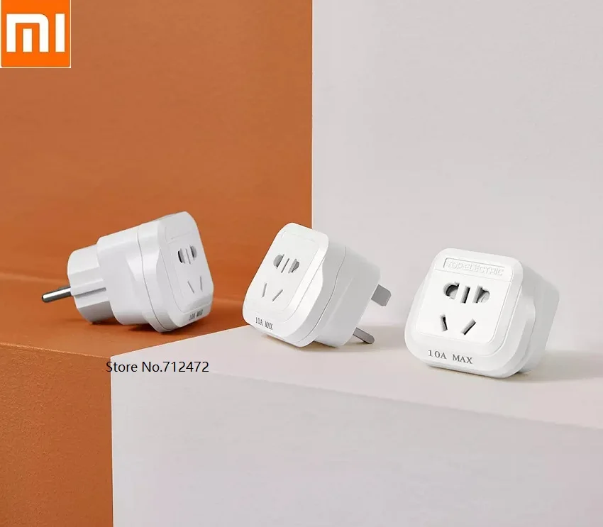 Xiaomi Универсальный Великобритании США AC Разъем питания зарядное устройство адаптер вилка конвертер переключатель переключения
