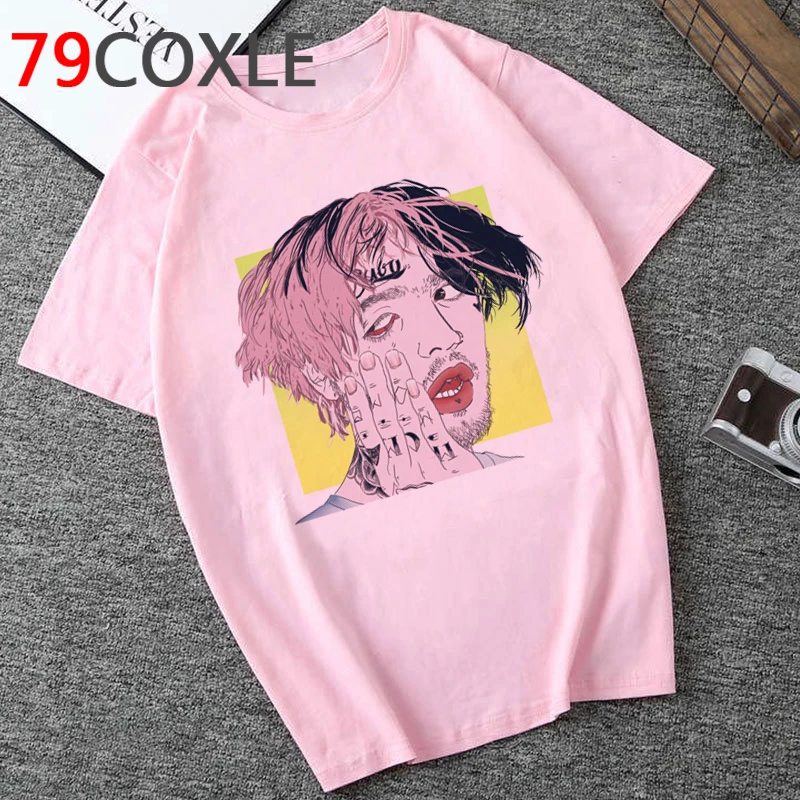 Футболка lil peep Мужская Винтажная ulzzang tumblr kawaii графические футболки топы harajuku |