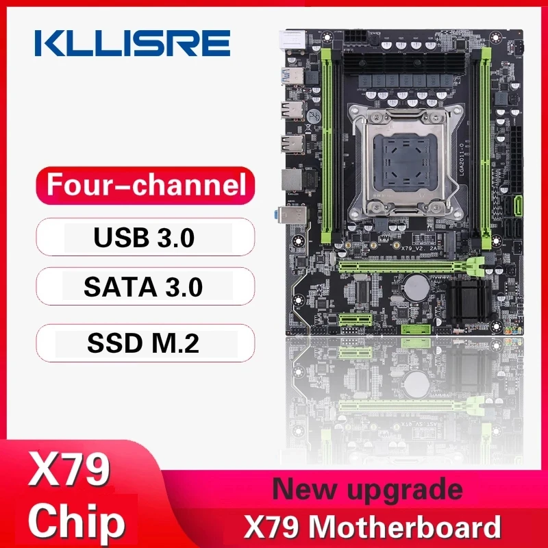 Набор для сборки материнской платы Kllisre X79 LGA 2011 E5 2620 CPU 4 шт. x ГБ памяти DDR3 ECC RAM 1333 |