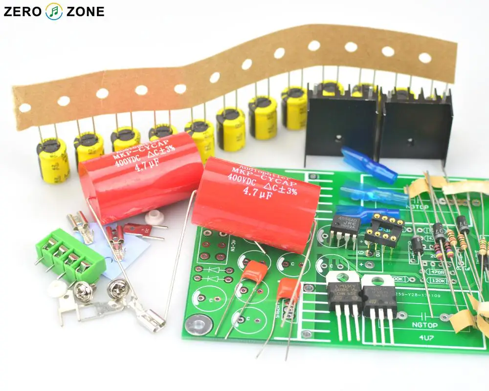 ZEROZONE HV10B Headphone Amplifier - Kit Reference RA1 Amp Line Circuit AC Version |