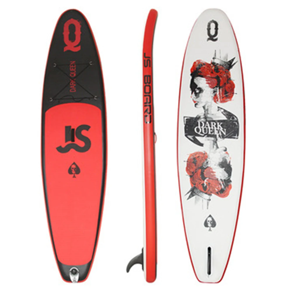 

JS Dark Queen 11ft SUP board Inflatable Paddle Board all around Surfboard with all parts air Stand Up drop stitch