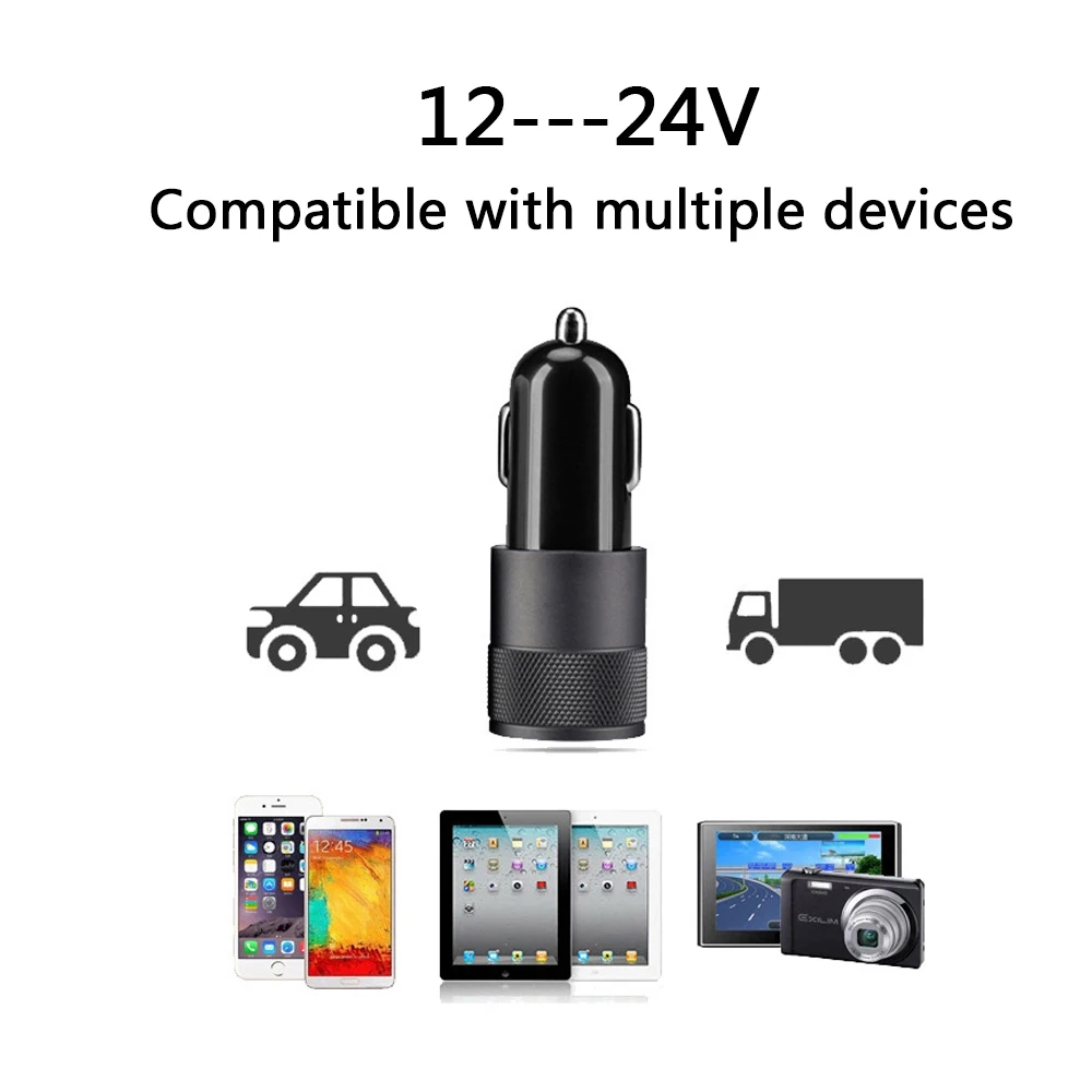 Автомобильное зарядное устройство с 2 портами USB Type-C 60 Вт | Мобильные телефоны и
