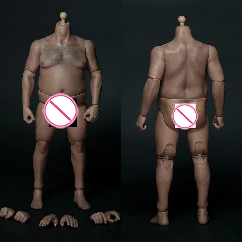 Фигурки фигурок WorldBox AT018 1/6 прочные фигурки на толстых мужчин 12 дюймов