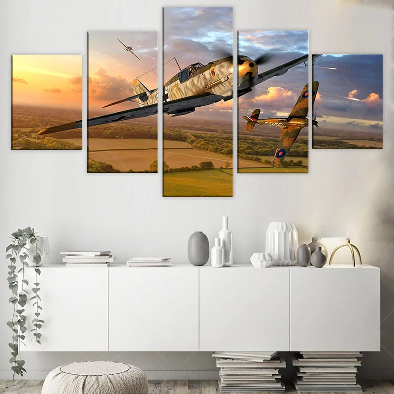 Безрамные Картины военный постер изображение самолета мировые военные самолеты
