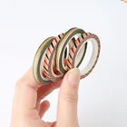 Ретро винтажный материал для скрапбукинга васи лента для журнала DIY Фото декоративная лента наклейка Канцтовары Kawai Maskii