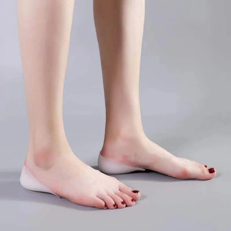 Невидимые силиконовые стельки для увеличения роста каблука физического осмотра