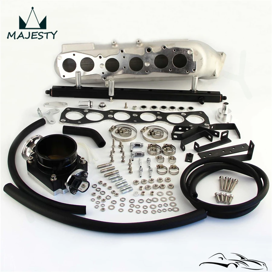 Впускной коллектор + Корпус дроссельной заслонки 90 мм с TPS топливная направляющая