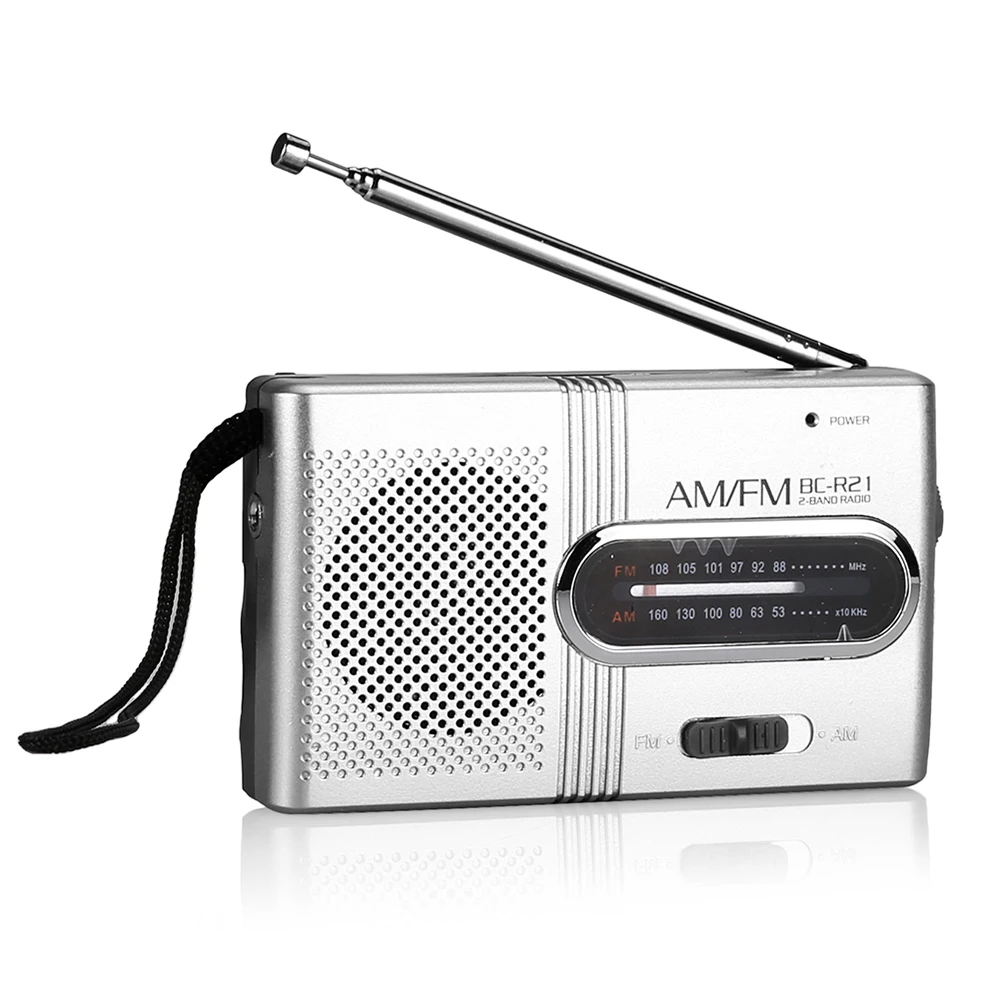 BC R21 Универсальный Портативный AM/FM Мини Радио стерео колонки Bluetooth приемник