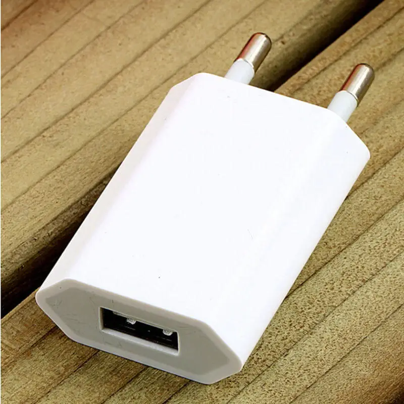 Высокое качество ЕС мопса USB AC Путешествия настенное зарядное устройство адаптер