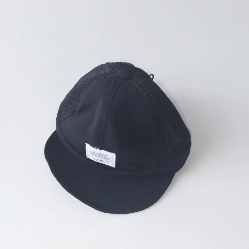 

Baby Cap Summer Dry Net Hat Korean Soft Eaves Label Baseball Cap Breathable Children Sun Hat Knitting Children All Match Caps