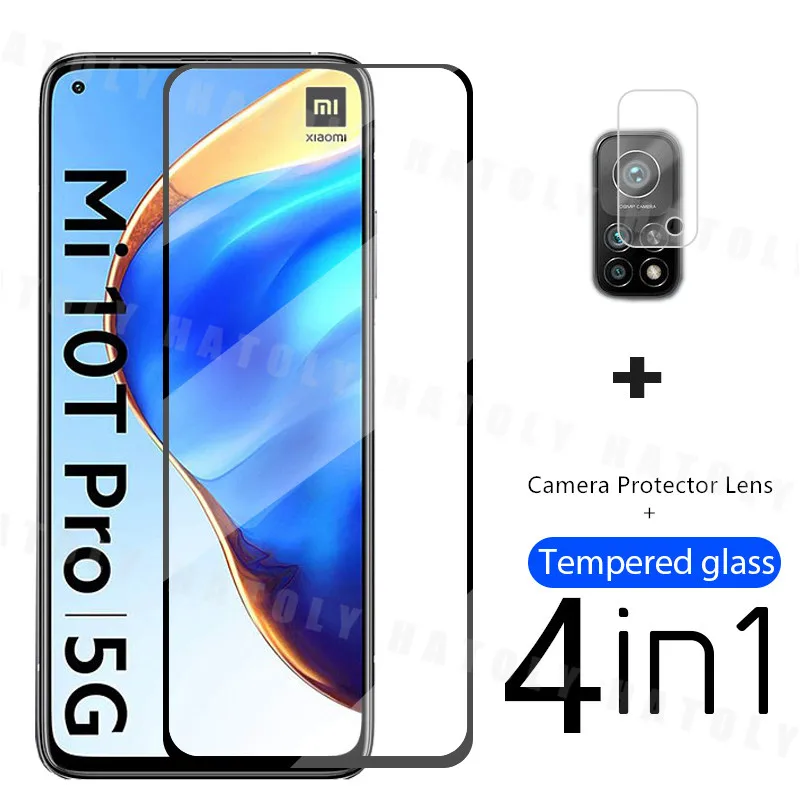 

Защитное стекло для Xiaomi Mi 10T Pro, закаленное, 2.5D