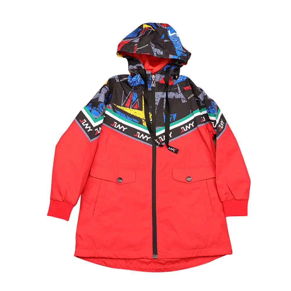 Модная детская спортивная куртка на открытом воздухе Новинка осени 2019 ветровка