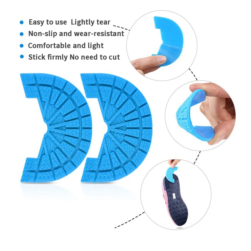 2 шт. износостойкие резиновые подошвы для обуви | Обувь