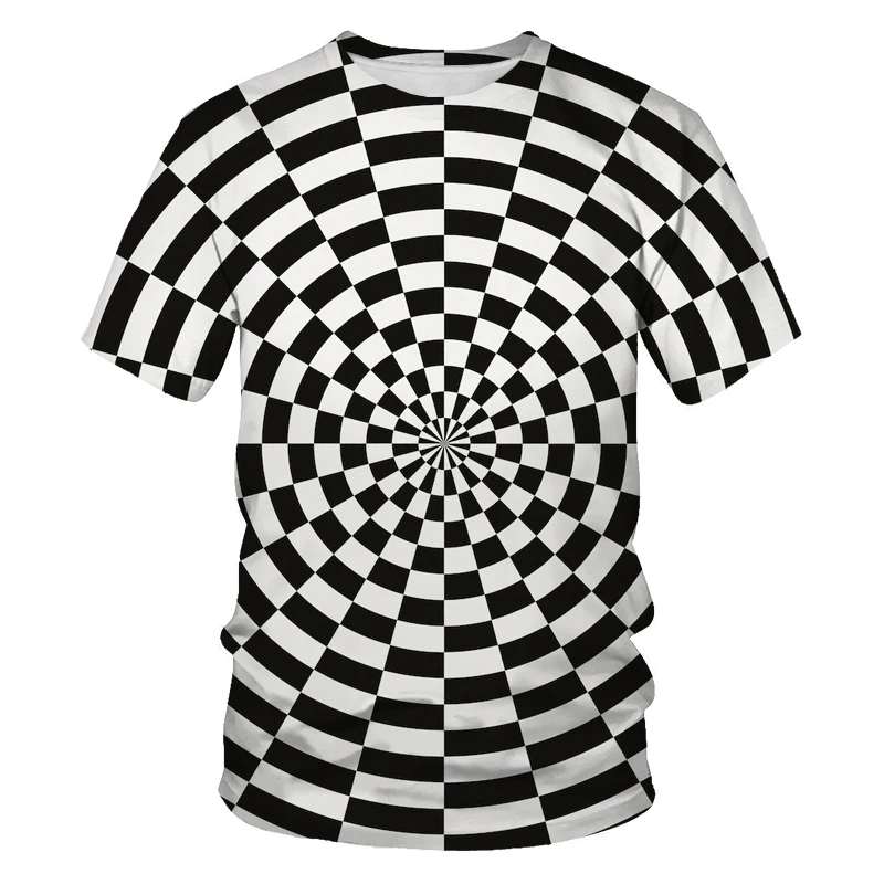 

Summer new high-quality time and space graphic T-shirt 3D printing oversized T-shirt men's T-shirt streetwear full size 100-6XL