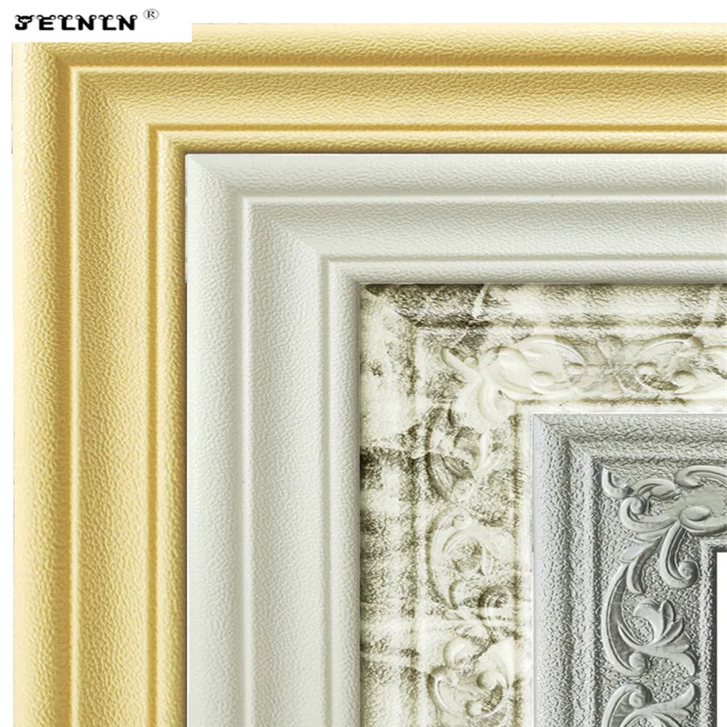 Самоклеящаяся 3d трехмерная наклейка на стену дверь рамка край полоса резинка