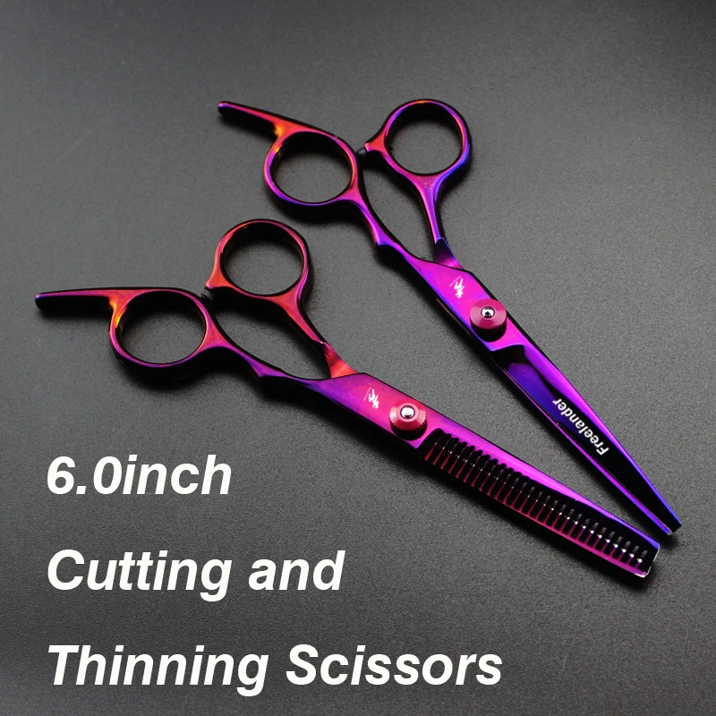

6.0"Sale Silver Japanese Hair Scissors Japan 440C Cheap Hairdressing Scissors Thinning Shears Hairdresser Shaver Haircut
