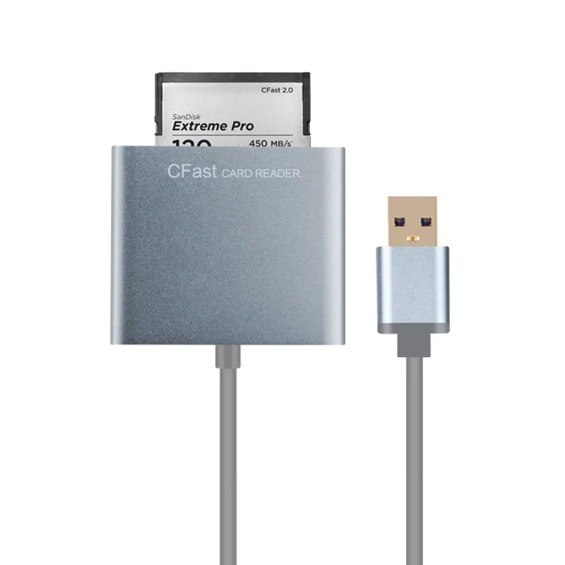 Устройство для чтения карт памяти USB 3 0 в CFast устройство Canon 1DX Mark II C300 XC10 HASSELBLAD ARRI