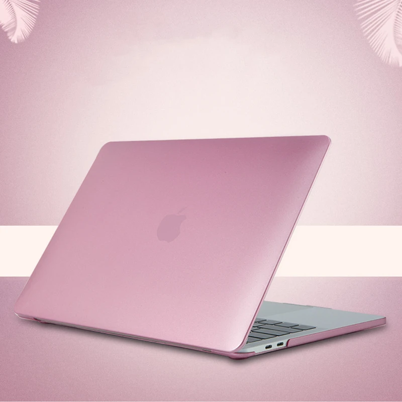 

Laptop Pink Rose Gold Case for Macbook Air 13 A2337 A2179 2020 13.3 A1369 A1466 Pro 16 12 15 with Touch Bar Mac Book Protect