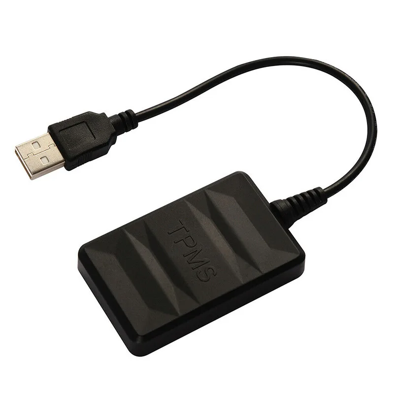 

USB Spare Tire Pressure Monitoring System TPMS External 5 Sensors Real-Time Display for Android Navigation