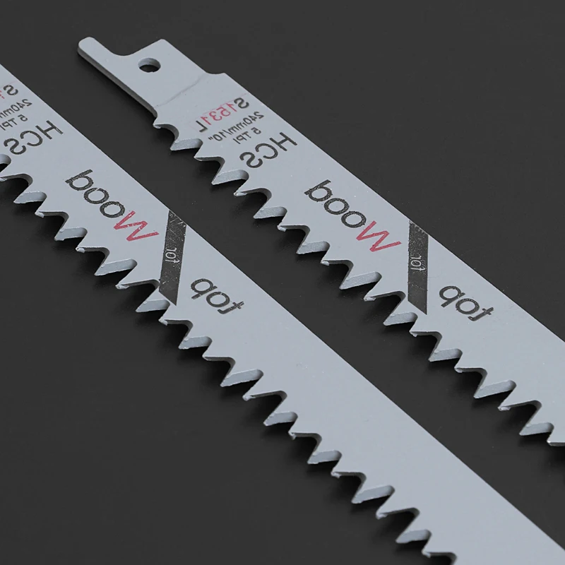 Для резки пилы по дереву 2 шт. сабельная саблей металлический аксессуар высокий инструмент из углеродистой стали 240 мм комплект
