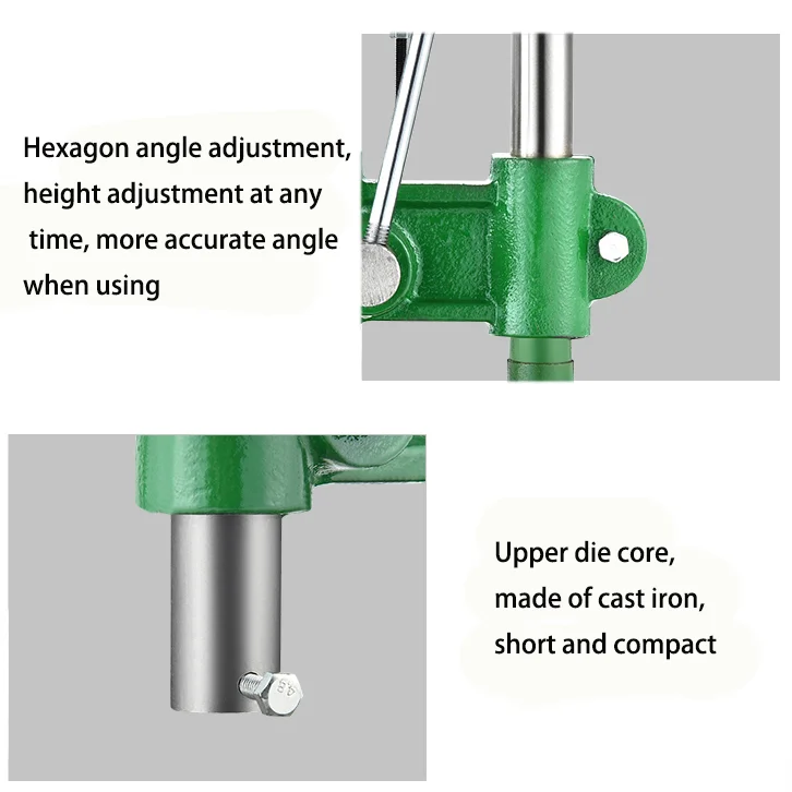 

Small hand punch press Table type hand press, die pressing machine, hand beer machine, punching machine