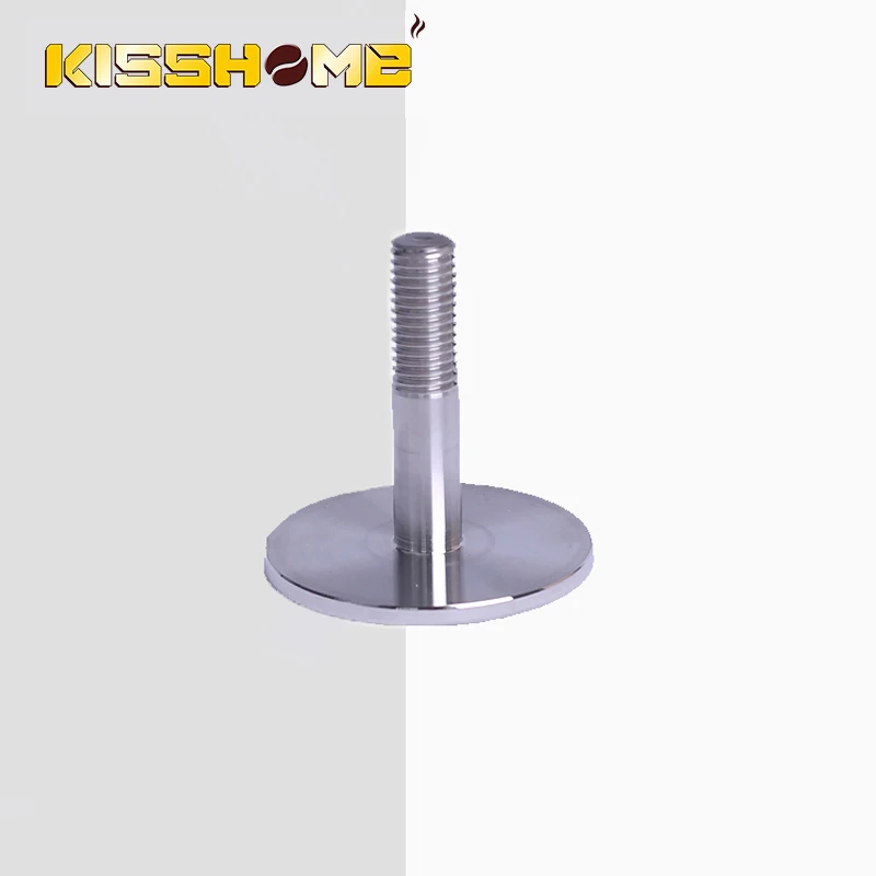 Pinza de caf&eacute; reemplazable, Base plana de acero inoxidable 304, 58,5mm/58,35mm/58mm/54,8mm/53,3mm/51mm/45,3mm, accesorios de martillo en polvo-1