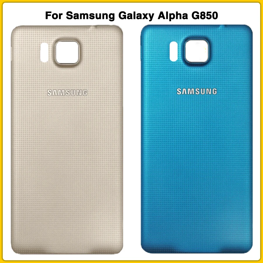 Новый G850 задний Чехол для samsung Galaxy Alpha SM G850F G850A задняя крышка батареи Чехол|Корпусы