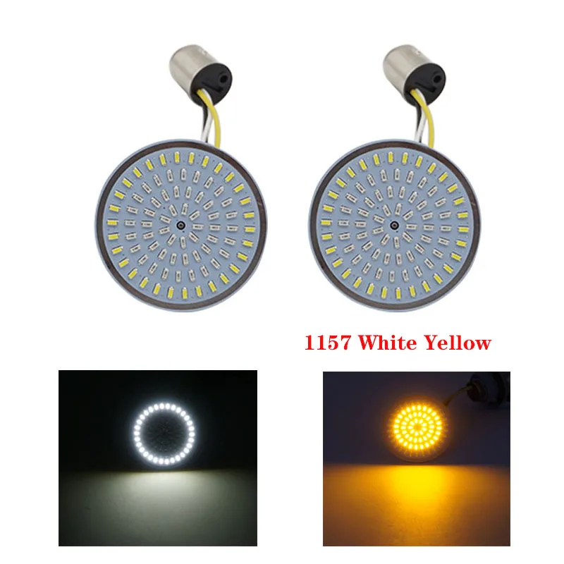 2PCS Motorcycle Turn Signal light Indicator Light Lens Cover For Harley Sportster 883 1200 Dyna Softail Heritage Fatboy |