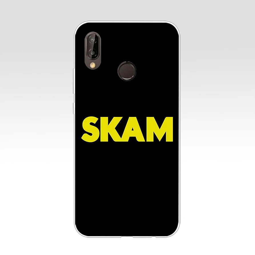 252FG норвежский ТВ SKAM Мягкий Силиконовый ТПУ чехол для huawei Mate P20 P30 Llte Pro Y6 Y7