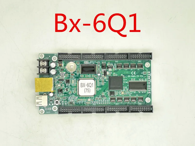 Bx-6Q1 ethernet порт rj45 размер управления 1024*64 поддержка 4 HUB75 USB + асинхронный
