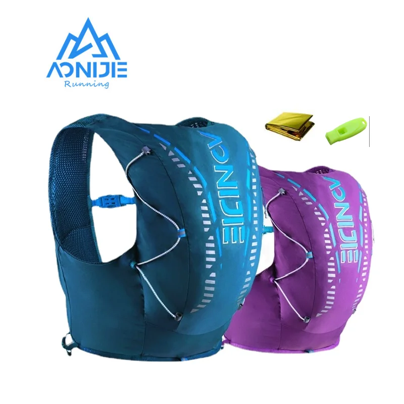 AONIJIE C962S Newest 12L Running Backpack Lightweight Hydration Vest Bag for Sport Cycling Hiking Ultra Trail Marathon Race Pack