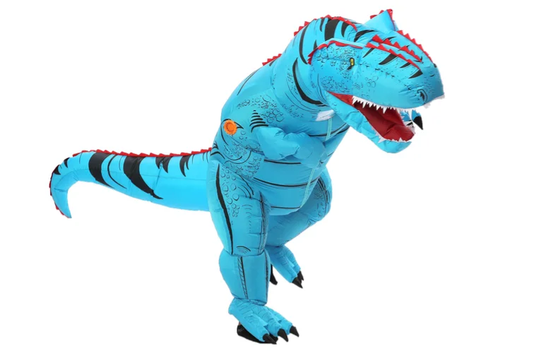 JYZCOS динозавр T REX надувной костюм для женщин и мужчин Детский карнавальный костюм для Хэллоуина карнавальный костюм талисман вечерние Purim костюм