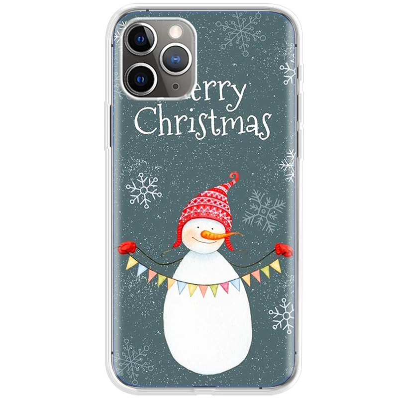 

Snowman Protector For Apple iPhone 12 Case For iphone 11 Pro max Mini Case SE 2020 7 8 6 6S Plus X XR XS MAX Case Cover Bumper