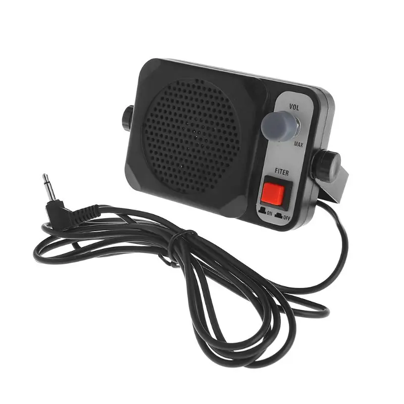 

Hot Selling Heavy Duty TS-650 Mini External Speaker For YAESU ICOM KENWOOD CB Radio 3.5MM