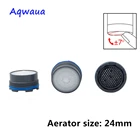 Aqwaua кран аэратор носик крана фильтр барботер 24 мм аксессуары для ванной скрытая сердцевина Запасная часть