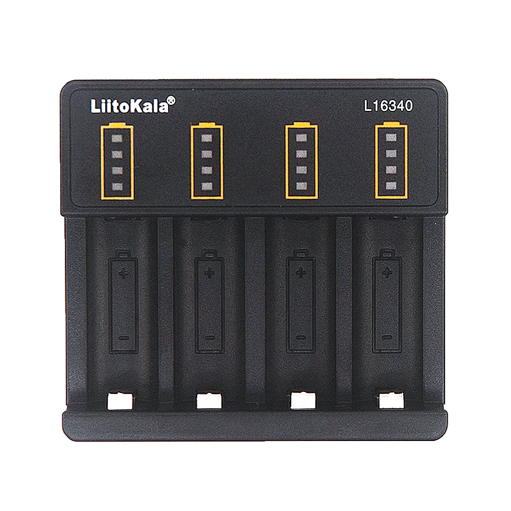 LiitoKala Lii-L16340 3,6 V 3,7 V 4,2 V 16340 литий-ионная аккумуляторная батарея зарядное устройство