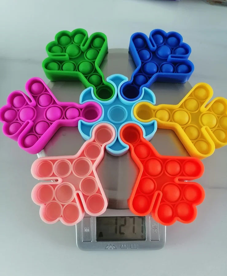 

Christmas Tree Snowflake Simple Dimple Fidget Toys For Kids Adult Push Bubble Decompression Toy Pressure Educational Toys Fidget