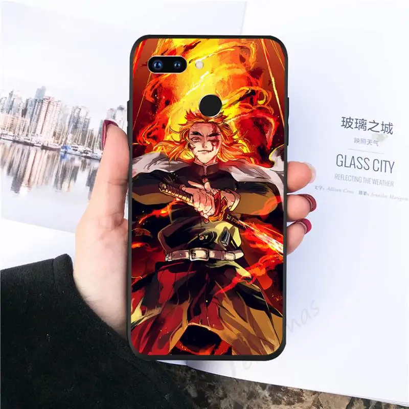 

Kyojuro Rengoku anime Phone Case For Huawei Enjoy 7 7s 8 8e 9 9e 10 plus P8lite 2017 Honor 5a view9 play 3e