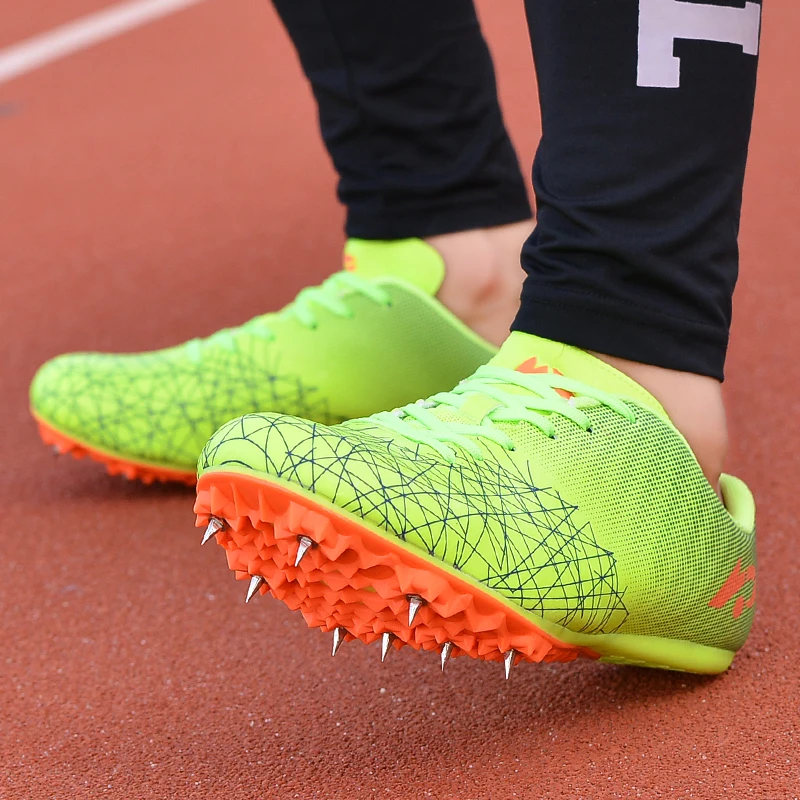 Trail спортивные спортивная обувь для мужчин spike подножка Шипы атлетика sprint мужской женский ногти кроссовки, обувь для занятий спортом