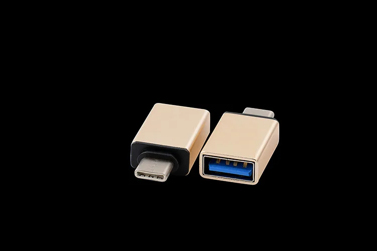 10 шт./лот тип c к USB 3 0 OTG кабель адаптер C конвертер для samsung huawei oppo|Переходники и