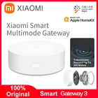 Умный многорежимный шлюз Xiaomi Mijia 3 Zigbee3.0, Bluetooth сетчатые соединения, смарт-оборудование для дома, дистанционное управление, домашний набор Mihome