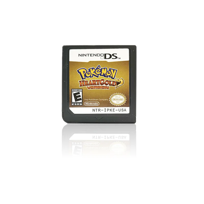 Cartucho de juego Pokemon serie Diamond HeartGold Pearl Platinum SoulSilver Nintendo DS, tarjeta de consola en ingl&eacute;s para DS 3DS 2DS NDS-4